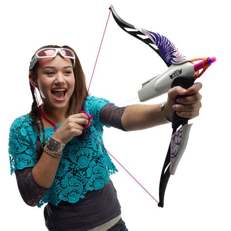 Nerf Rebelle Heartbreaker Bow Phoenix Design Soft Arrows Girls Darts Shoot Play