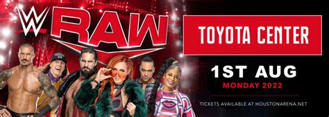 WWE: Raw Tickets | 1st August | Toyota Center