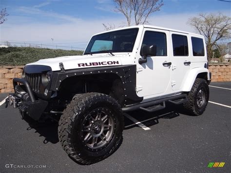 2016 Bright White Jeep Wrangler Unlimited Rubicon 4x4 #126231524 Photo #14 | GTCarLot.com - Car ...