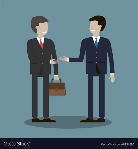 Business deal Royalty Free Vector Image - VectorStock