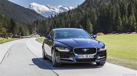 2017 Jaguar XE 2.0d AWD R-Sport (Diesel, Color: Dark Sapphire Blue ...