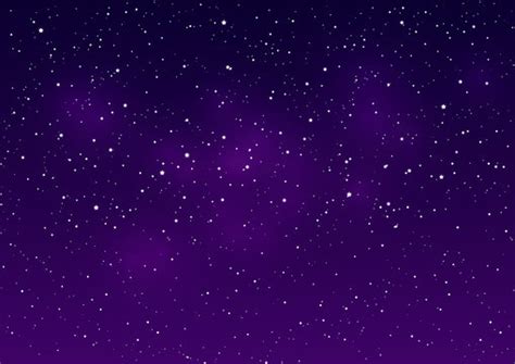 Purple Stars Background