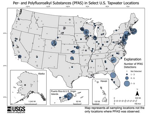 USGS: Tap water study detects PFAS ‘forever chemicals’ across the US – MAVEN'S NOTEBOOK ...