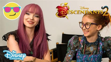 Descendants 2 | Behind the Scenes With Dizzy 💙 | Disney Channel UK ...