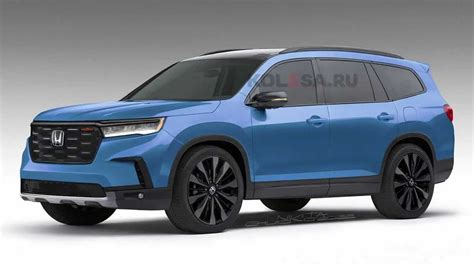 2023 Honda Pilot Renderings Imagine The Crossover’s Rugged Redesign