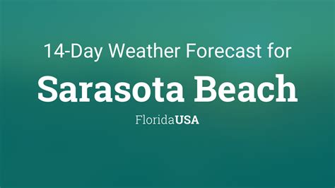 Sarasota Beach, Florida, USA 14 day weather forecast