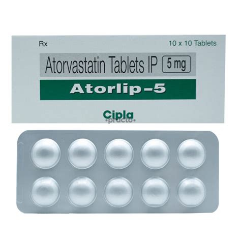 Atorlip-5 Tablet - Uses, Dosage, Side Effects, Price, Composition | Practo