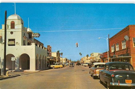 San Benito Texas Sam Houston Street Vintage Postcard AA17827 | eBay