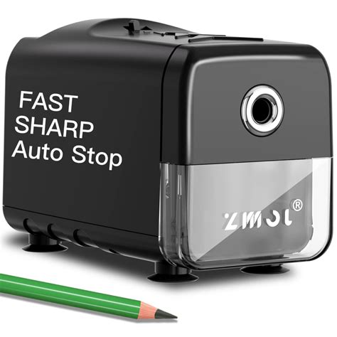 Buy Zmol Electric Pencil Sharpeners,Heavy Duty Classroom Pencil Sharpeners for Colored Pencil ...