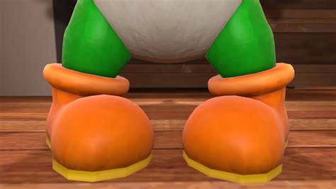 Yoshi's Feet Facing by HadeeMurray2004 on DeviantArt