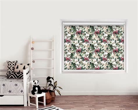 Floral Spring - Printed Roller Blind - Removable Wallpapers, Wall ...