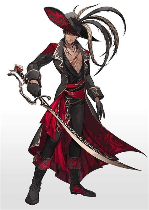 Pin de Cal Savage em Anime Boys/Smexy | Arte pirata, Design de personagens masculino, Arte ...