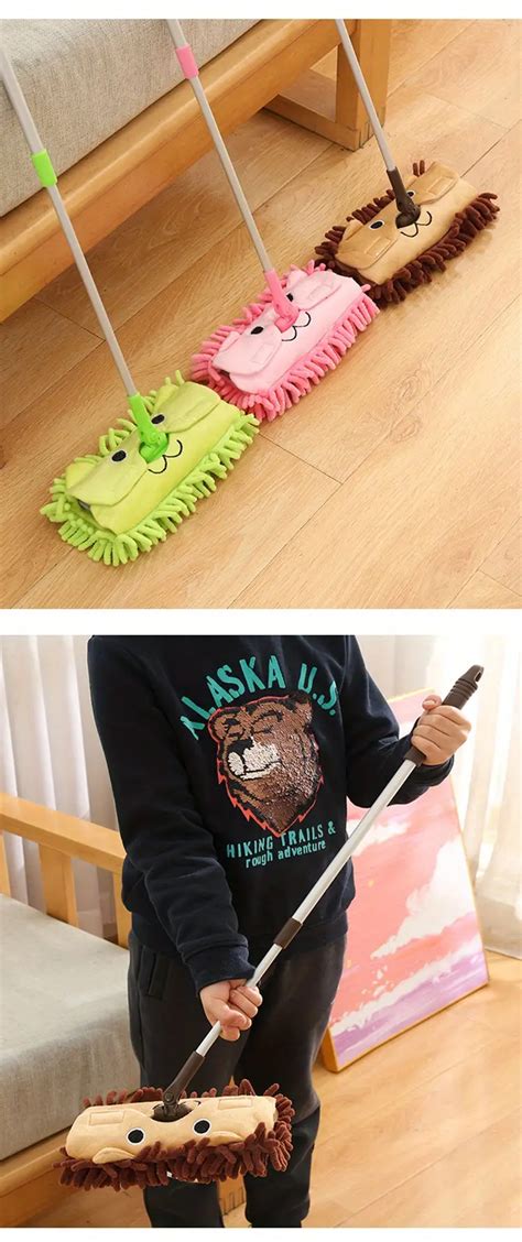 mini household cleaning mop portable floor mop toy floor - Temu