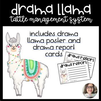 Drama Llama Classroom Tattle Management System by Teaching In Full Bloom