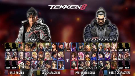 Tekken 8 characters