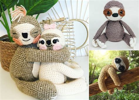 Free Amigurumi Sloth Patterns - Pattern Center