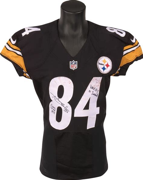 2014 Antonio Brown Pittsburgh Steelers Game Worn Jersey (Direct from ...