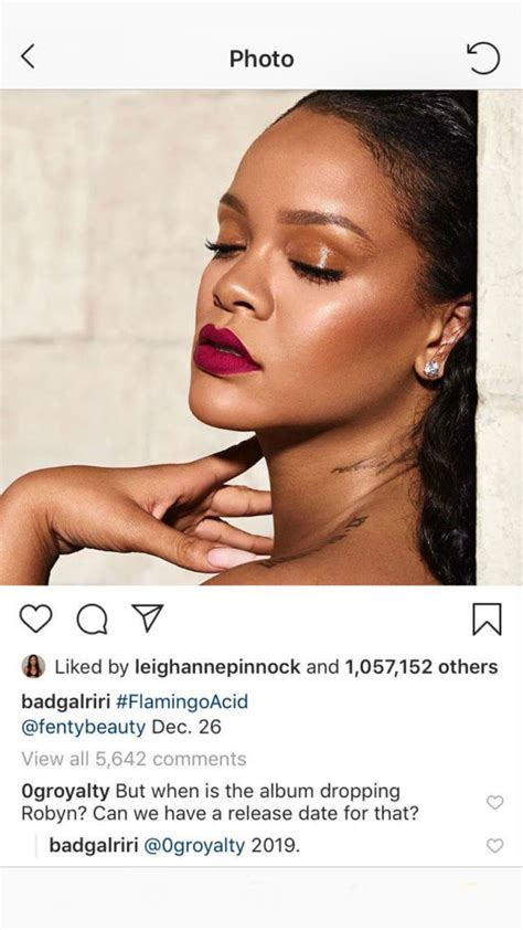 Rihanna has given an update about her new album