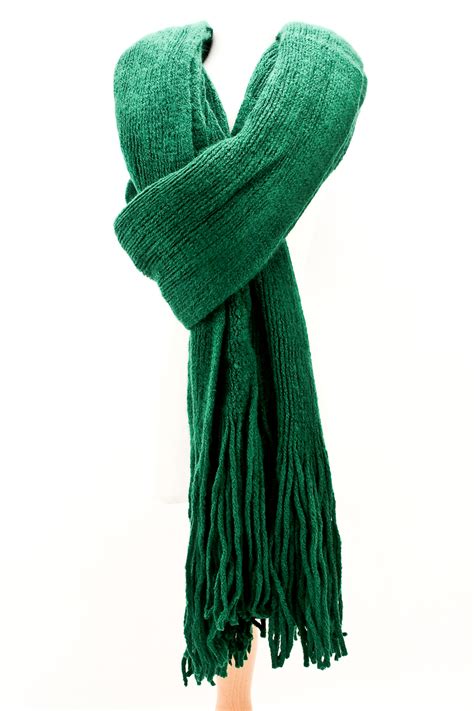 Knit Wool Scarf - Scarves