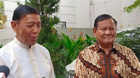 Silaturami Halal Bihalal ke Rumah Wiranto, Prabowo Sebut Jadi Tradisi ...