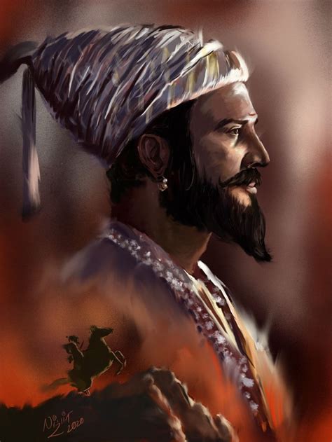 Chhatrapati Shivaji Maharaj | Digital painting portrait, Shivaji ...