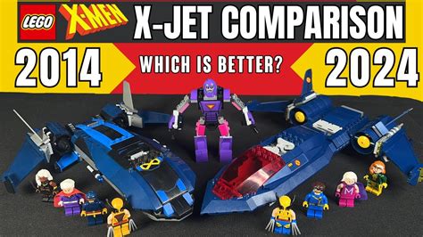 COMPARISON: LEGO X-Men X-Jet (76022 vs 76281) - YouTube