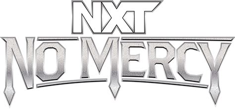 NXT No Mercy Logo by AJKelley on DeviantArt