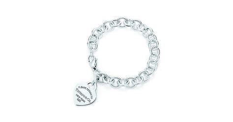 Sterling Silver Heart Tag Charm Bracelet | Tiffany & Co.