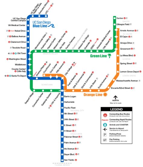 UC San Diego Blue Line Trolley And MTS/NCTD Bus Route Modification | VA San Diego Health Care ...