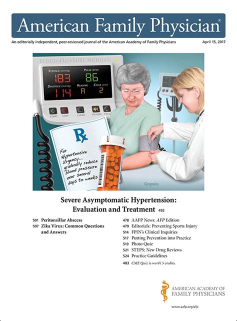 Severe Asymptomatic Hypertension: Evaluation and Treatment | AAFP