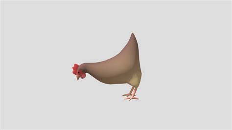 Cartoon Chicken - Download Free 3D model by BaraV [465519a] - Sketchfab