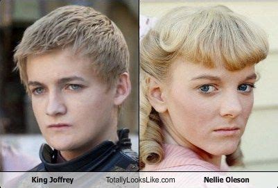 King Joffrey (Jack Gleeson) Totally Looks Like Nellie Oleson | Funny pictures, King joffrey ...