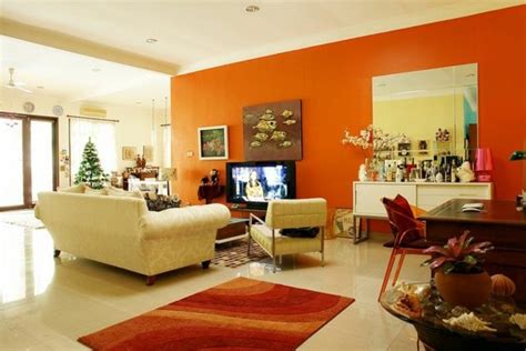 Paint walls – paint ideas for orange wall design | Avso