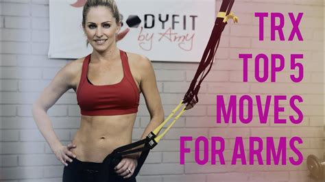 Top 5 TRX Exercises for Arms helps you Tone Arms and supercharge your arm workout - YouTube