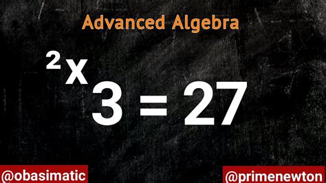 SOLVING TETRATION EXPONENTIALLY || OLYMPIAD MATH - YouTube