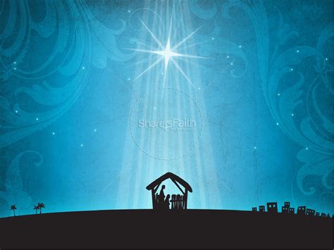 Powerpoint Christian Christmas Backgrounds