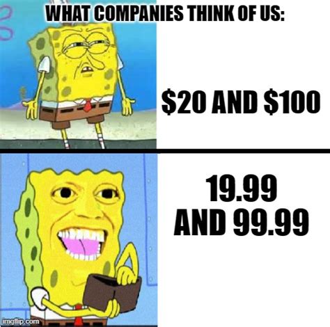 Spongebob money meme - Imgflip