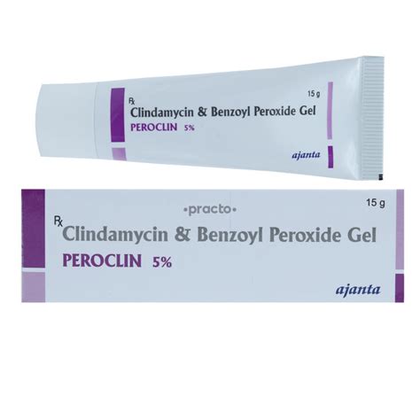 Peroclin 5% Gel - Uses, Dosage, Side Effects, Price, Composition | Practo