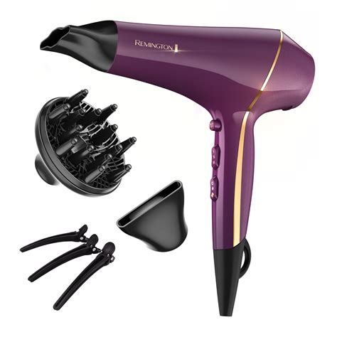 Remington Pro Hair Dryer with Thermaluxe? Advanced Thermal Technology, Purple, AC9140SB ...