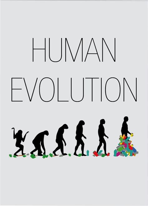Human Evolution book cover - shows the stages of evolution in a graphic way. Nice placement of ...