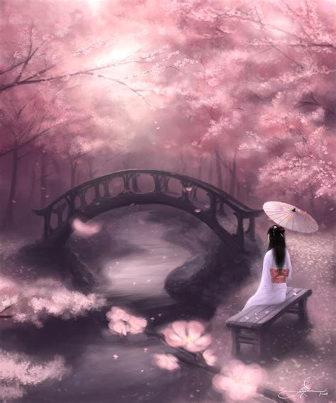 Cherry Blossoms by GenjiLim on DeviantArt