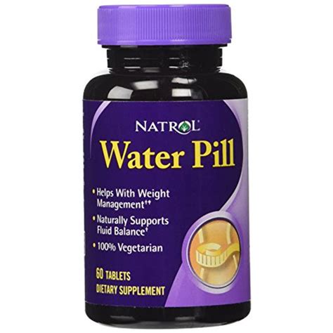 Natrol Water Pill Tablets, 60 Count - Walmart.com - Walmart.com