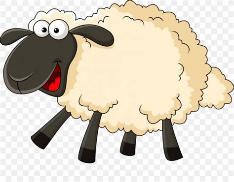 Sheep Vector Graphics Cartoon Illustration Royalty-free, PNG, 850x665px, Sheep, Animal Figure ...