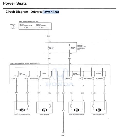 Power Seat Wiring Diagram - Wiring Draw