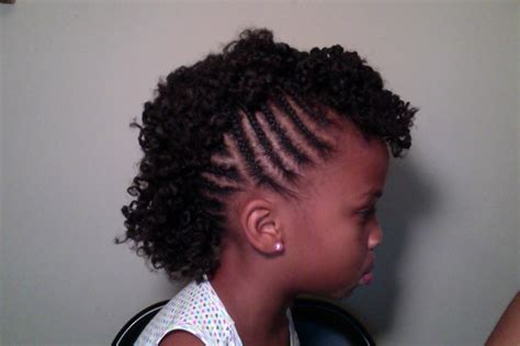 Child's Natural Hair | Mohawk - YouTube