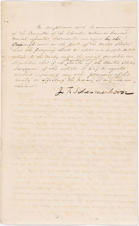 Treaty of New Echota, 1835 | Nation to Nation