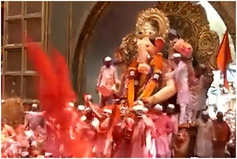 Grand Visarjan Procession Of Lalbaugcha Raja Begins | Watch