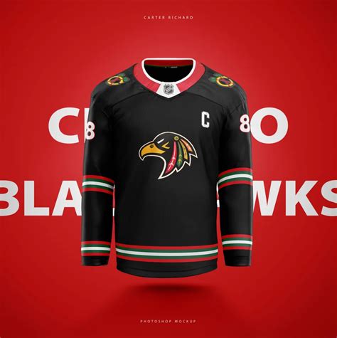 Chicago Blackhawks Jersey Concept - Draw-level