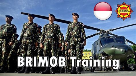 BRIMOB Training - YouTube