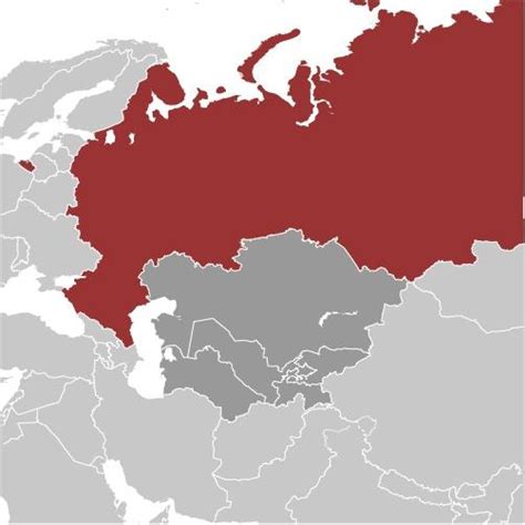 Map of Europe and Asia: Russia | PBS LearningMedia